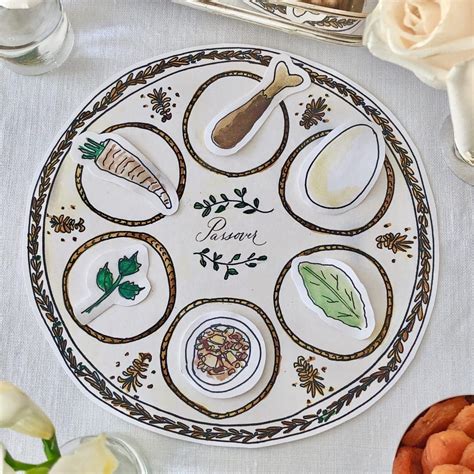 seder plate images free