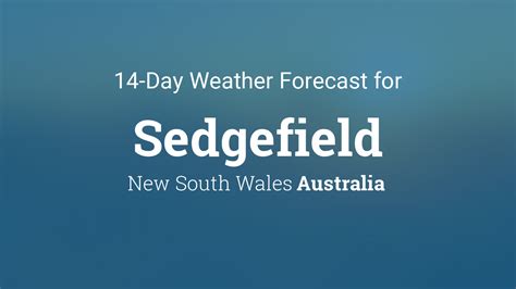 Sedgefield Weather