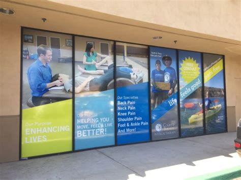 see through window graphics for business