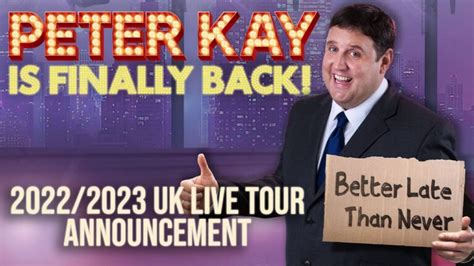 see tickets peter kay