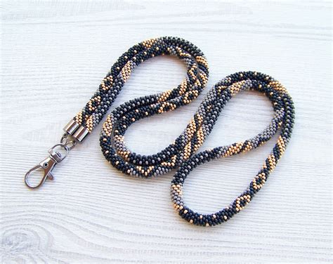 Seed Bead Lanyard Pattern