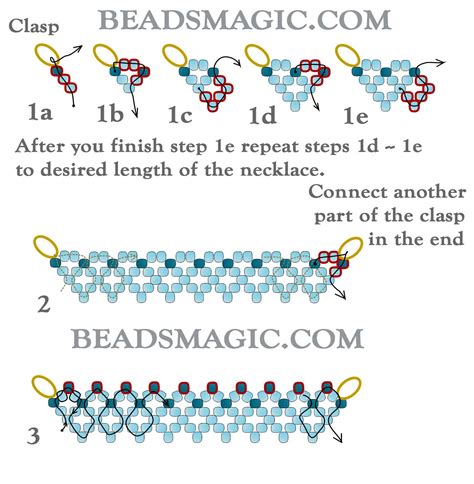 Seed Bead Patterns Step By Step