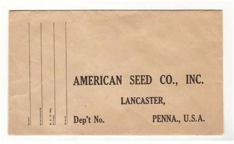seed company in lancaster pa