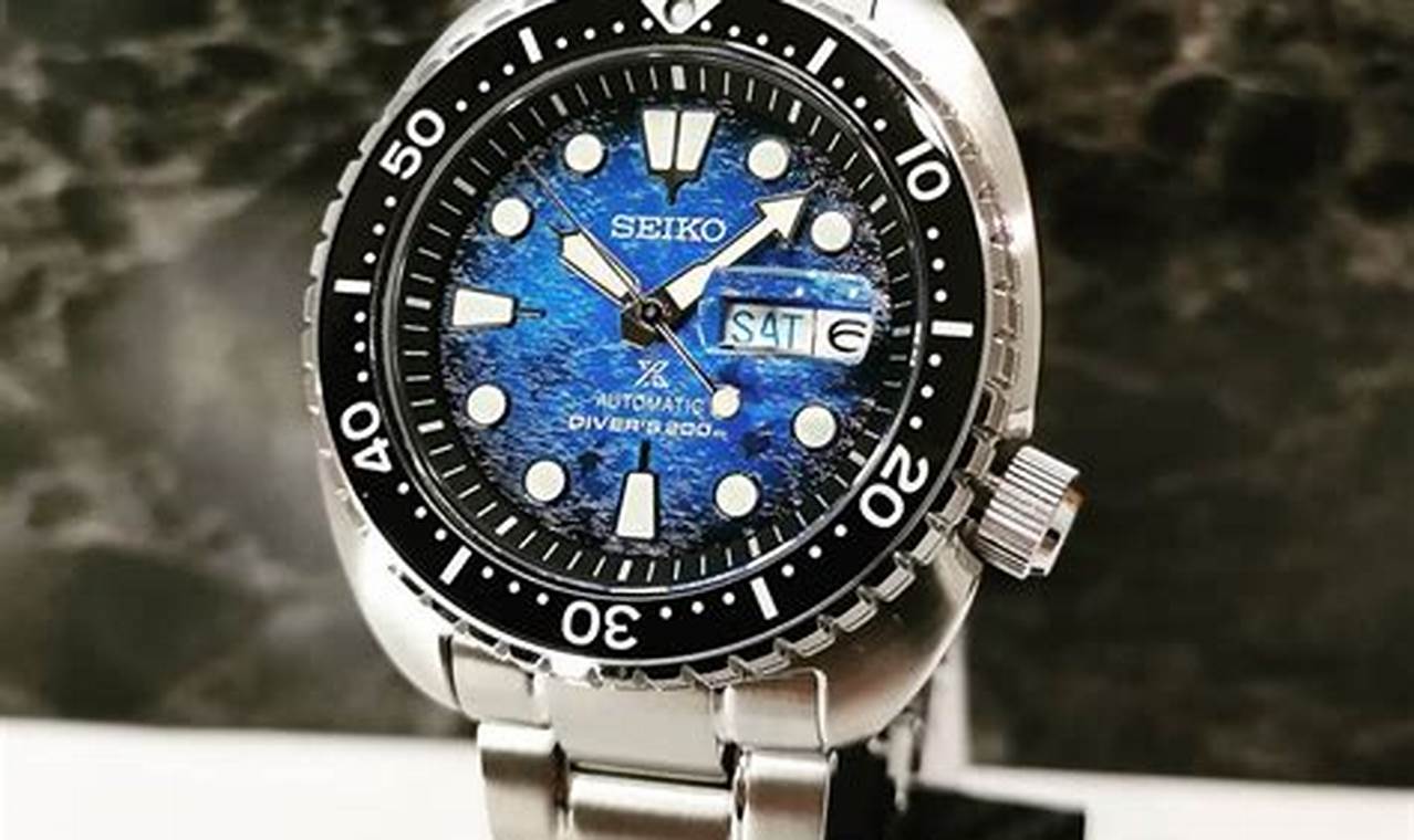 Dive into the Depths: Unveiling the Seiko Save the Ocean Manta Ray