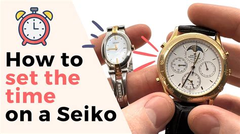 Seiko Set Time
