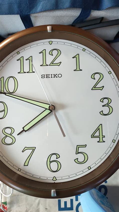 Seiko Wall Clock Stopped Working