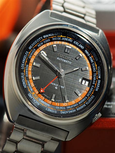 Seiko World Time Gmt