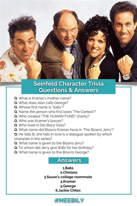 45 Seinfeld Trivia Questions (and Answers) Group Games 101