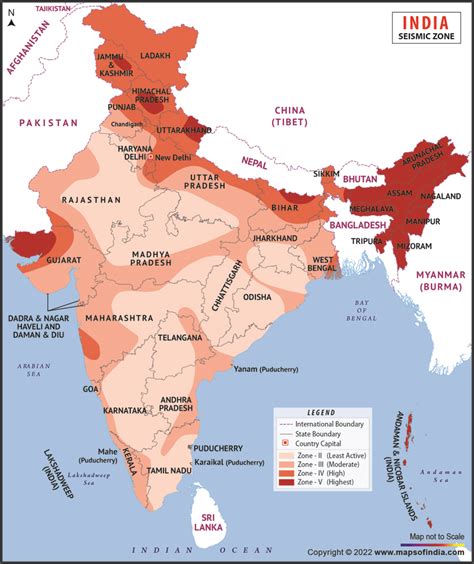 seismic zone in india is code