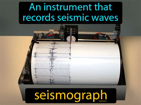 seismographic meaning