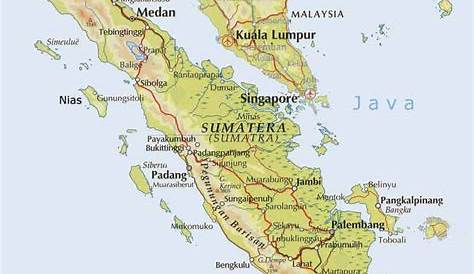 Peta Provinsi Sumatera Selatan