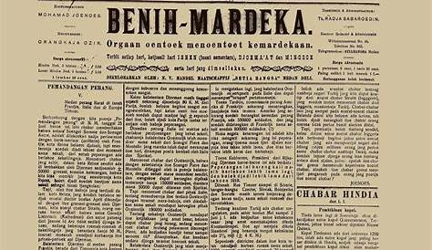 COMMUNITY: Sejarah Surat Kabar Indonesia