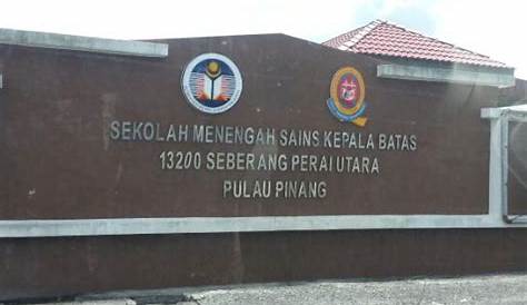 MRSM Kepala Batas, Boarding School in Kepala Batas