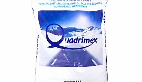 Sel de déneigement en sac de 10kg Quadrimex Sels