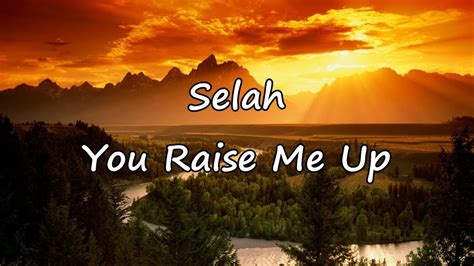 selah you raise me up song