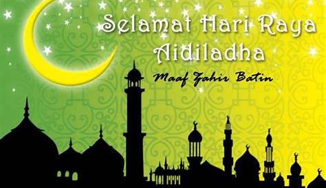 Selamat Hari Raya Haji Aidiladha - Para tetangga atau keluarga akan