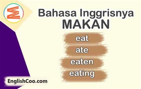 selamat makan bahasa inggrisnya