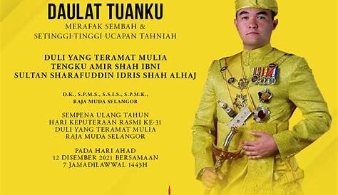 Malaysians Must Know the TRUTH: Stay at home, says Selangor sultan