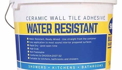 Selco Water Resistant Ready Mixed Ceramic Wall Tile Adhesive 14kg Selco