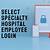 select specialty employee login