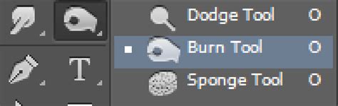 Select the Burn Tool