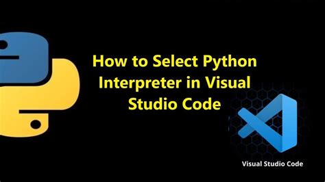 select interpreter visual studio code