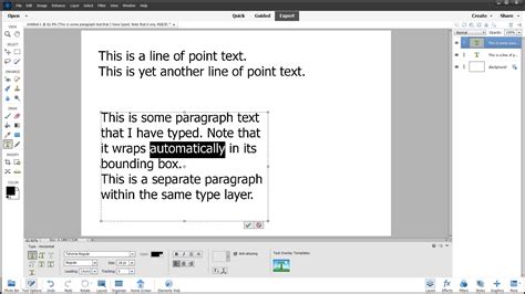 Select Text From Image Photoshop
