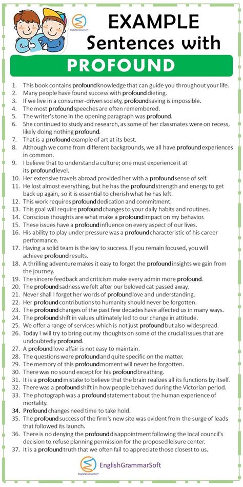 select the opposite of profound