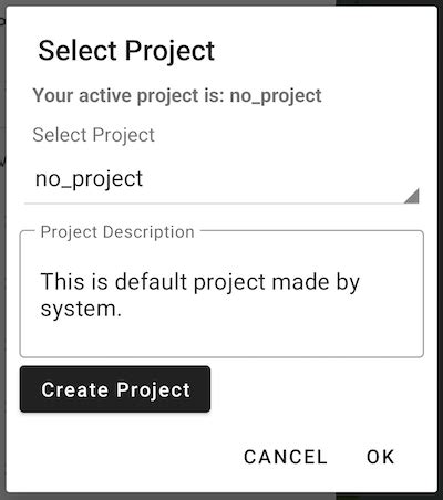 Selecting the Project Image