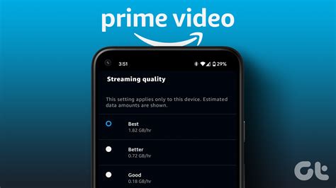 Selecting the Right Streaming Quality