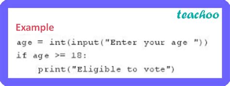 selection statement example