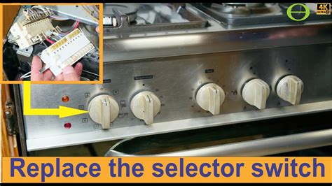 Selector Switch On Oven