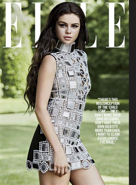 selena gomez elle magazine