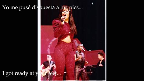 selena quintanilla song lyrics in english