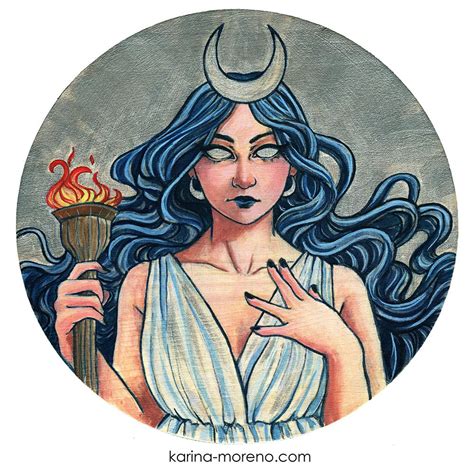 selene greek goddess