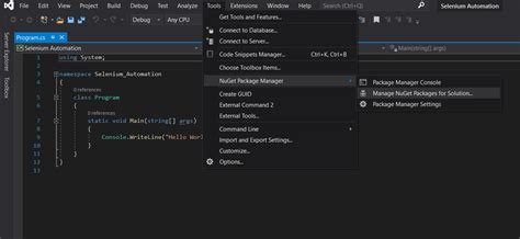 selenium automation example