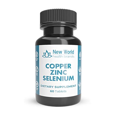 selenium copper zinc