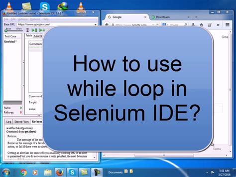 Selenium Ide For Each Loop