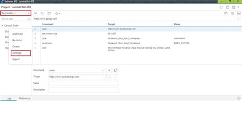 Selenium Ide Lambdatest