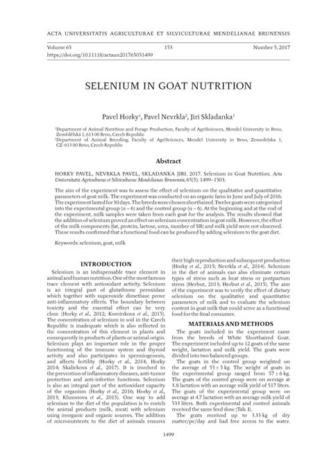 Goats and selenium deficiency in 2021 Goats, Goat care, Raising farm