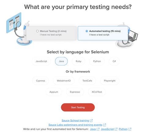 Selenium Sauce Labs Java Tutorial