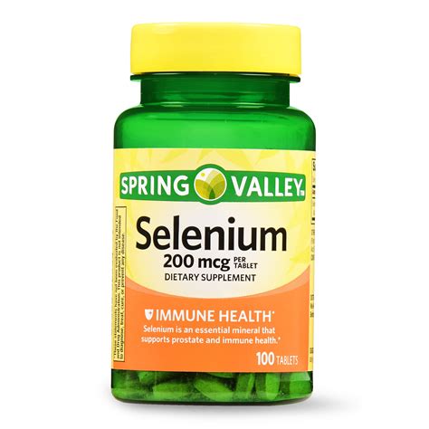 Selenium Supplements Pills