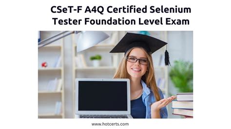 Selenium Tester Foundation Certification