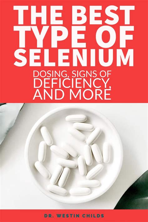 Selenium Vs Vitamin E