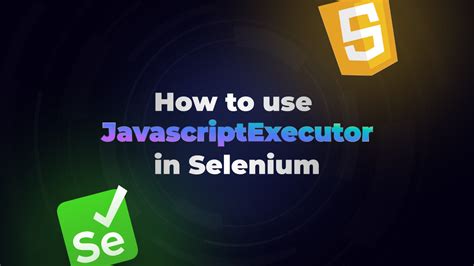 selenium webdriver javascript executor