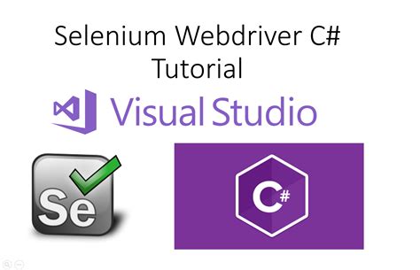selenium webdriver with c# tutorial