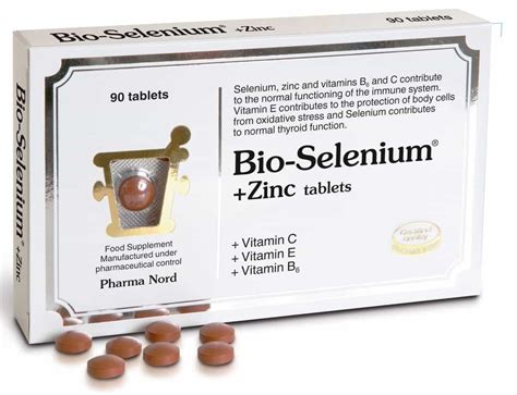 Selenium Zinc Vitamin E