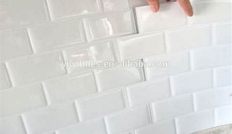 Crystiles® Peel and Stick SelfAdhesive Vinyl Wall Tiles