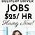 self employment jobs near me $25 \/hr tagalog