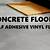 self stick vinyl floor tiles on concrete